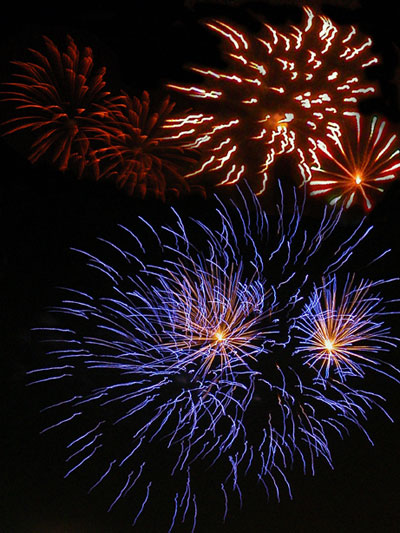 fuegos artificiales