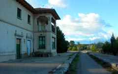 Antigua Estación de Tren y Vía Verde del Tarazonica - Malón